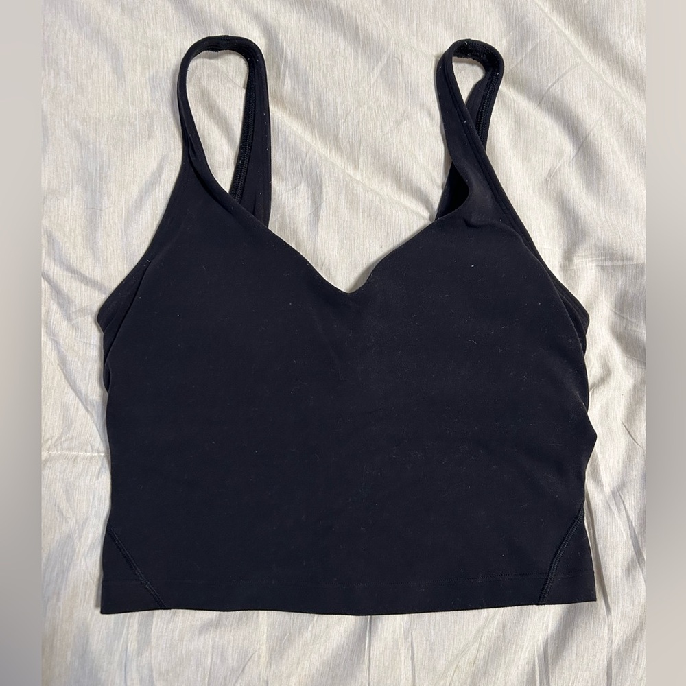 Black LuluLemon Align Tank Top